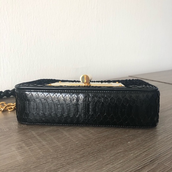 SOLD! Tom Ford Natalia Medium Python Leather Bag - Picture 12 of 16
